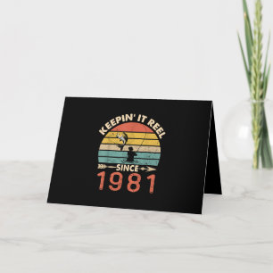 40ste verjaardag - Echt sinds 1981 Vissen Kaart