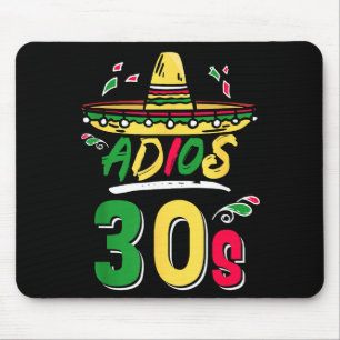 40ste Verjaardag Mexicaans Feest Cinco De Mayo Fie Muismat