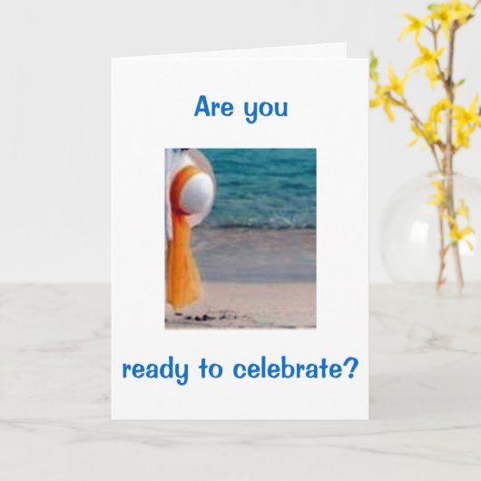 "40ste" VERJAARDAG WENSEN VOOR "HAAR" Kaart (Gele Bloem)