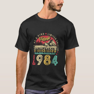  40ste Verjaardagsgrapje November 1984 40 Bday T-shirt
