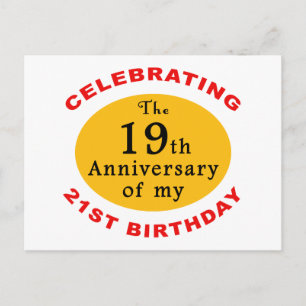40th Birthday Gag Gifts Briefkaart