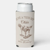 40th Birthday “Just a Tini Bit Older” Martini (Seltzer Voorkant)