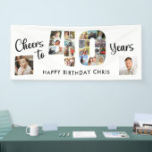 40th Birthday Number 40 Cheers 25 Photos Spandoek (Beurs)