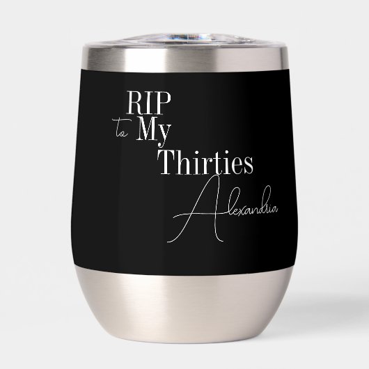 40th Birthday Party RIP 30s Black and White (Avant)