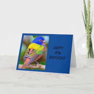 *40th* BIRTHDAY WIST VAN NOORWEGPHOT Kaart