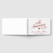 40th Ruby Wedding Anniversary Gastenboek (Volledig)