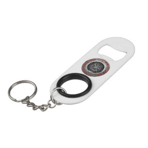 [410] Vegvisir - Viking Silver Magic Runass Mini Flessenopener