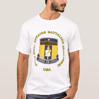 410e bataljon voor civiele zaken t-shirt