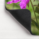 4111 - Roze bloem in de woestijn Muismat (Hoek)