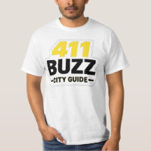 411 Buzz City Guide T-shirt