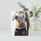 41786a Hunk Briefkaart (Staand voorkant)