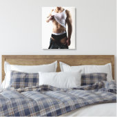 41786a Hunk Canvas Afdruk (Insitu (Slaapkamer))