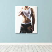 41786a Hunk Canvas Afdruk (Insitu (Houten vloer))