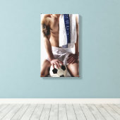 41873a Soccer Jock Canvas Afdruk (Insitu (Houten vloer))