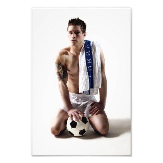 41873a Soccer Jock Foto Afdruk (Voorkant)
