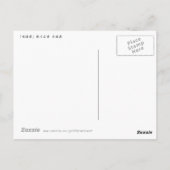 41. 鳴 宿, 広 重 BRIEFKAART (Achterkant)