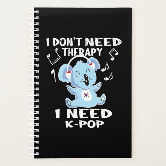 41.I Dont Need Therapy I Need KPop Planner (Voorkant)