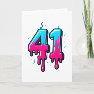 41 Ijs Drip Meme Eenenveertig Vier Gen Alpha Slang Kaart