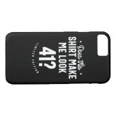 41 jaar oud - 41ste verjaardag Funny Gift Case-Mate iPhone Case (Achterkant (Horizontaal))