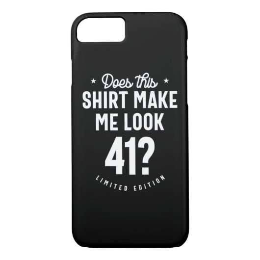 41 jaar oud - 41ste verjaardag Funny Gift Case-Mate iPhone Case (Achterkant)