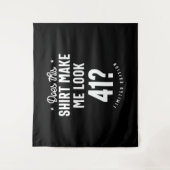 41 Jaar Oud - 41ste Verjaardag Grappig Cadeau Wandkleed (Voorkant)