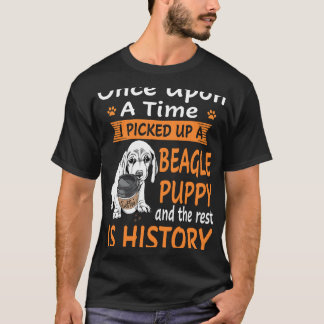 41 One Upon A Time Beagle Puppy T-shirt