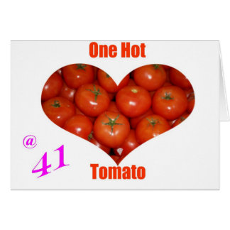 41 Une tomate chaude