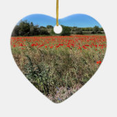 41e Bruiloft Jubileum Keramisch Ornament (Achterkant)