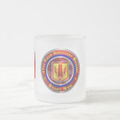 41e veldartillerijbrigade matglas koffiemok (Center)