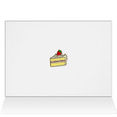 41e verjaardag met cupcake, kaarsen en vorkheftruc (Binnen Horizontaal (Boven))