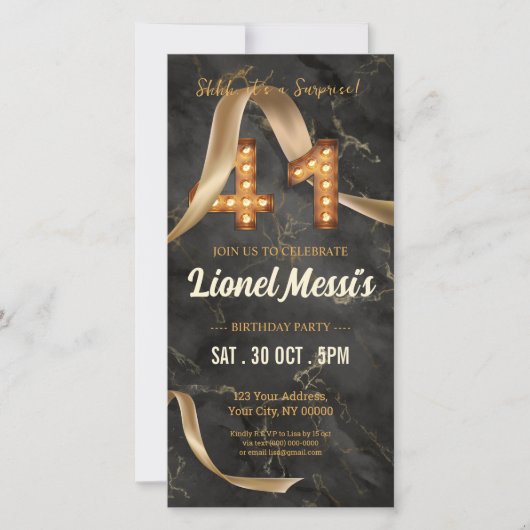 41s Invitation mobile Anniversaire (Devant)