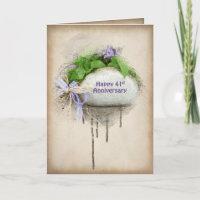 41ste trouwdag-steen