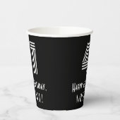 41ste verjaardag — Art Deco Geïnspireerde look "41 Papieren Bekers (Links)