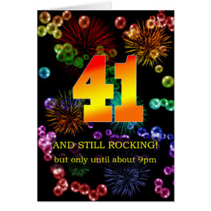41ste verjaardag nog steeds springend