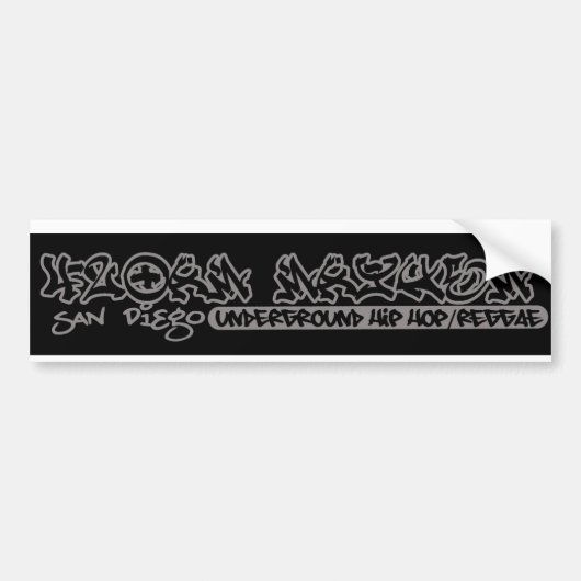 420am Mayhem Bumpersticker (Voorkant)