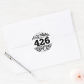 426 RONDE STICKER (Envelop)