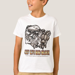 427 L71 Big Block Corvette Engine T-shirt