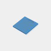 42-daagse Tracker Blue Sticky Notes (Schuin)