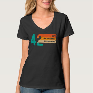 42 Het antwoord op het leven in het universum en a T-shirt