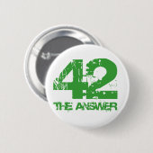 42 is de Button Antwoord (Voorkant /achterkant)