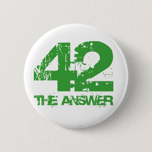 42 is de Button Antwoord