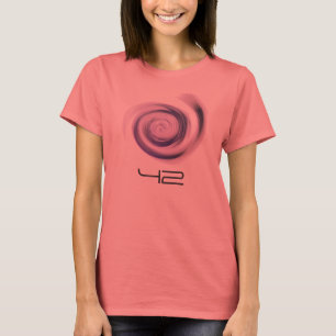 42 is het antwoord t-shirt