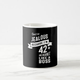 42 jaar oud - 42 jaar na geboorte Funny Gift Koffiemok