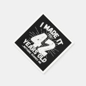 42 Jaar Oud Sarcastisch Meme Grappig 42e Verjaarda Servet (Hoek)