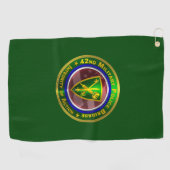 42e brigade van de militaire politie golfhanddoek (Horizontaal)