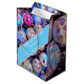 42e bruiloft Jubileum Imperial Jasper Medium Cadeauzakje (Achterkant Gekanteld)