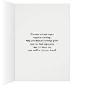 42e Diagonal Noir Line Design Anniversaire (Intérieur (Droit))