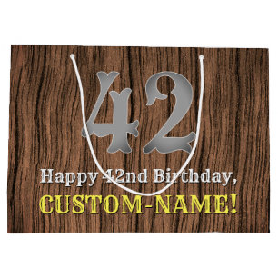 42e verjaardag: Country Western geïnspireerd uiter Groot Cadeauzakje