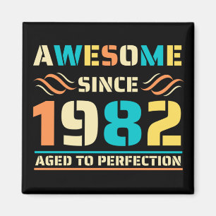 42e verjaardag Geweldige sinds 1982 Magneet