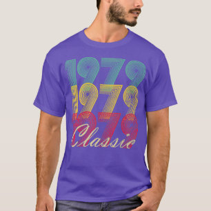 42e verjaardag Vintage 1979 42 jaar T-shirt